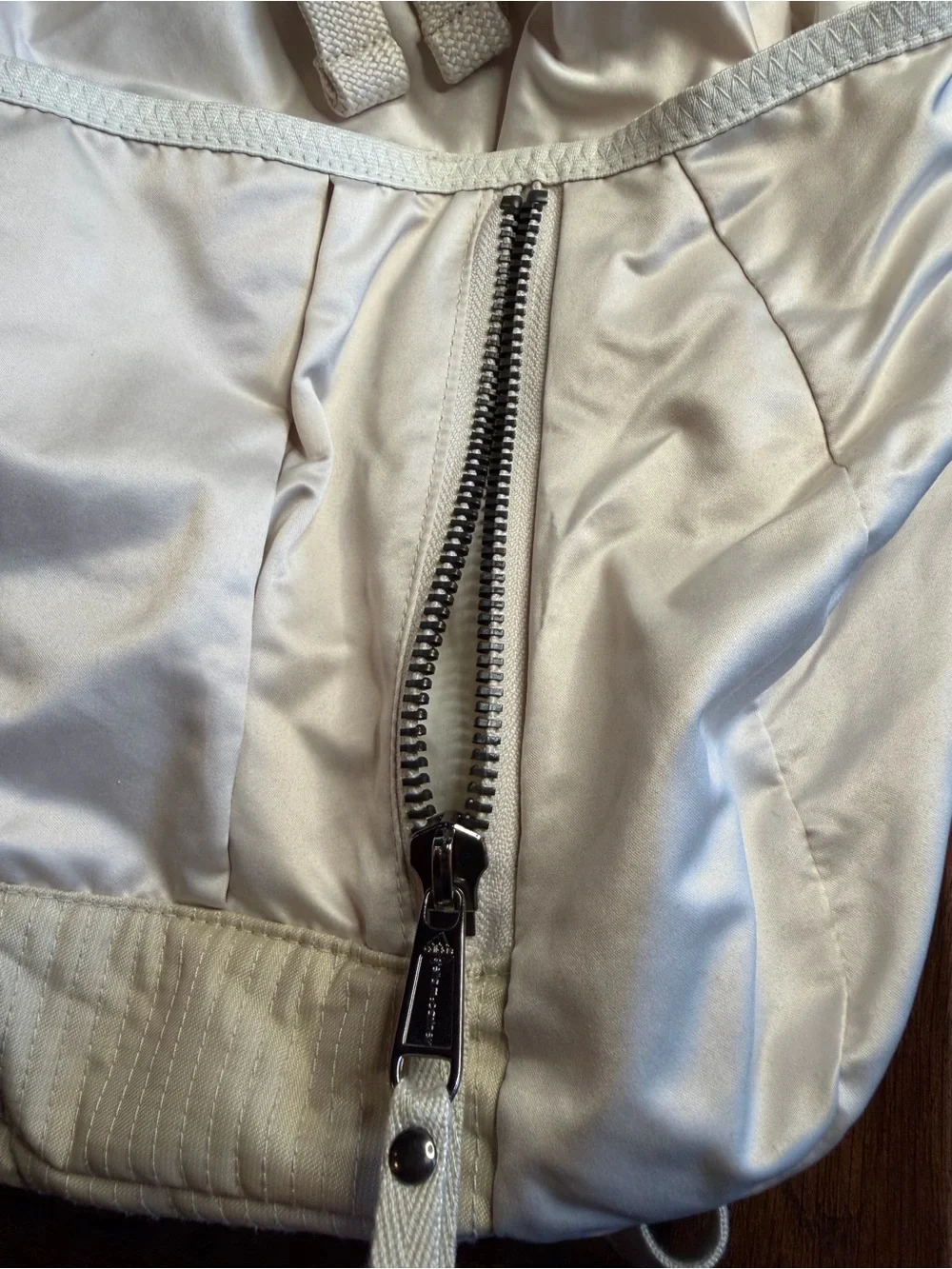 Adidas by Stella McCartney Utility Backpack Ivory Cream GUC